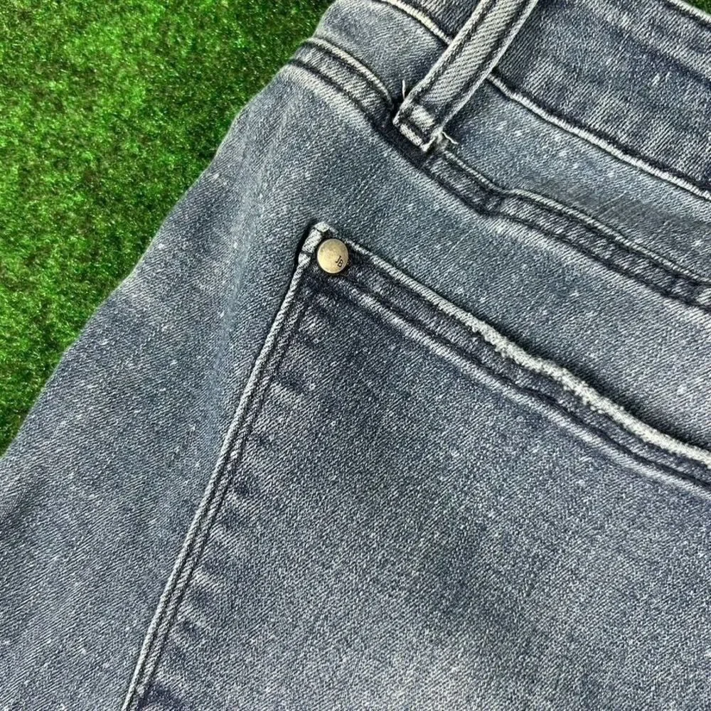 Judy‎ Blue Womens 22W Relaxed Fit Jeans Bleach Splattered Speckled Stretch Denim - Picture 5 of 9
